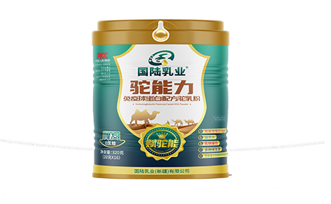 国陆乳业赋驼能骆驼奶粉驼奶 320g/罐